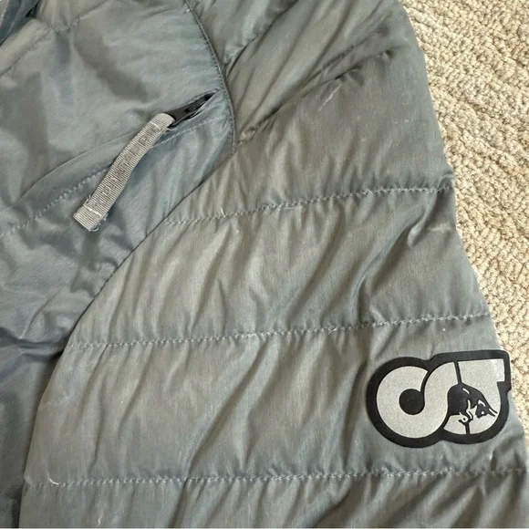 NWT Alphatauri Primaloft Gray Puffer Jacket Women’s Size: Large - Picture 6 of 13